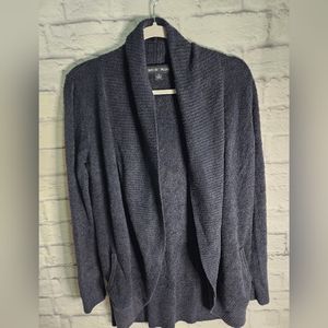 Barefoot Dreams Women's Navy Blue Cardigan Size M